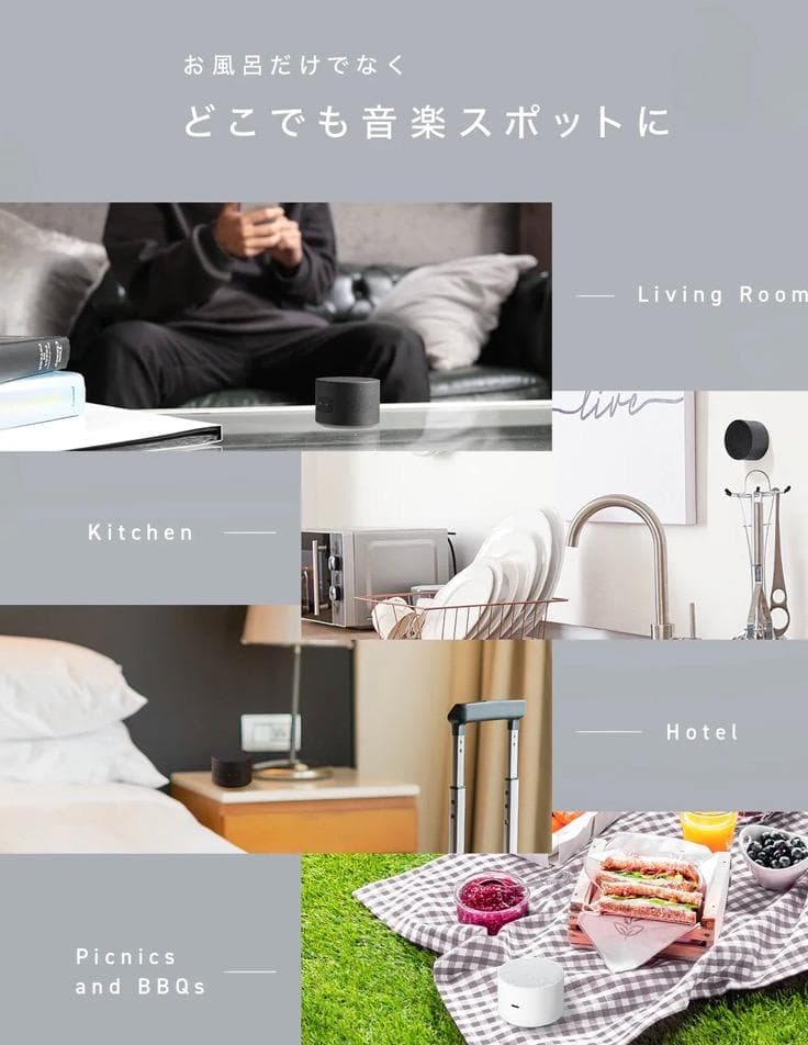 【美品・2台セット】CIO 防水マグネットスピーカー パープル 福袋限定カラー
