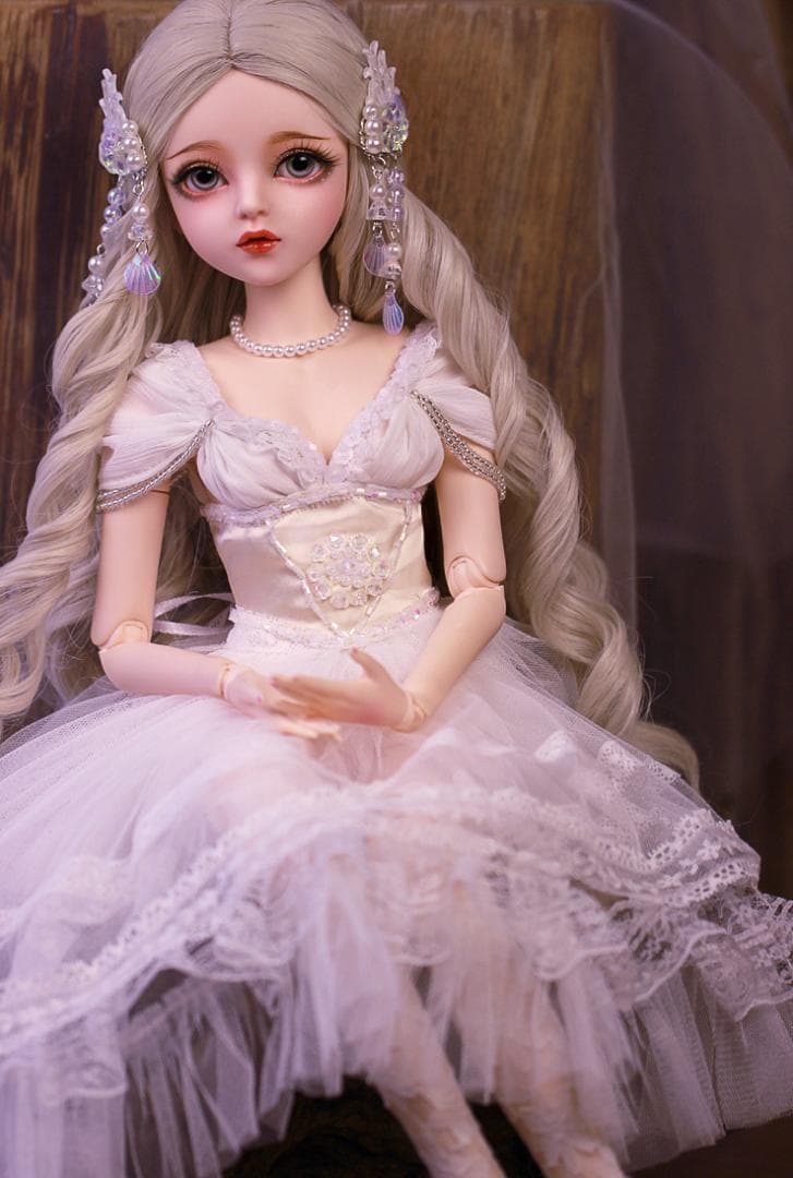 BJD1/3ドールフルセット♡本体 60cm 球体関節人形 眼球 洋服 メイク済