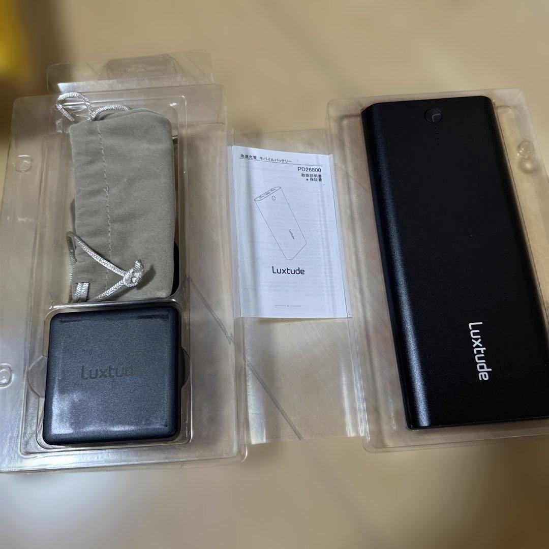 【美品】Luxtude モバイルバッテリー PowerRapid26800