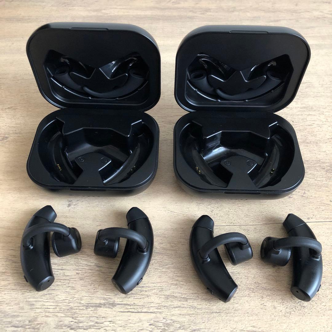 BONE CONDUCTION 骨伝導イヤホン 2個セット ブラック♡美品です♡