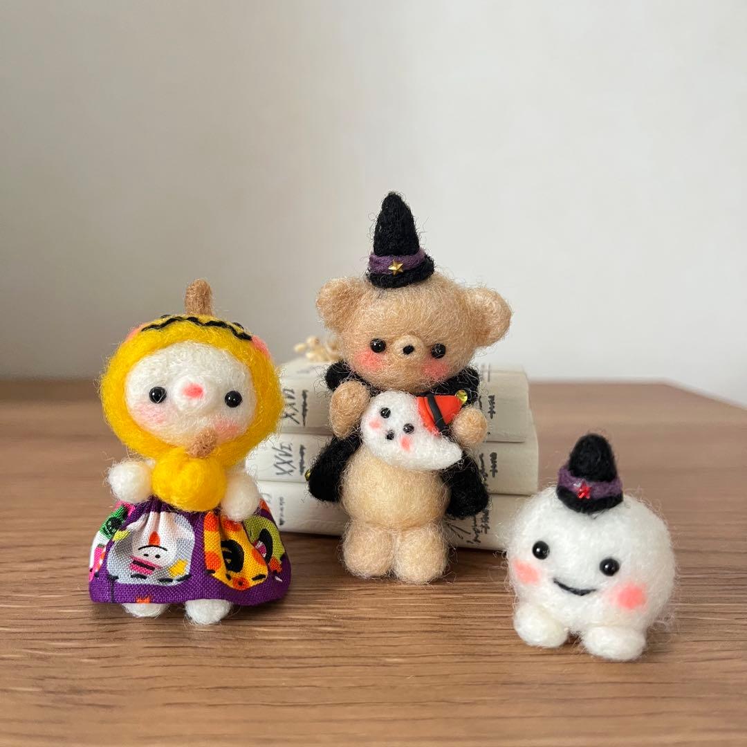 羊毛フェルト　りんページ