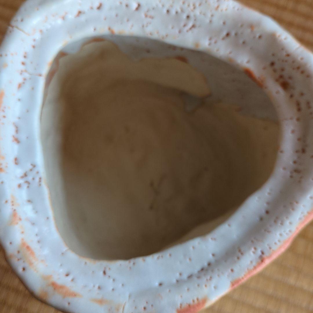 志野焼 水差し 陶器 木箱付き
