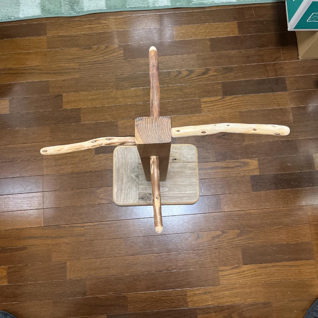 【中型鳥用】重量感たっぷり♬安定バードスタンド