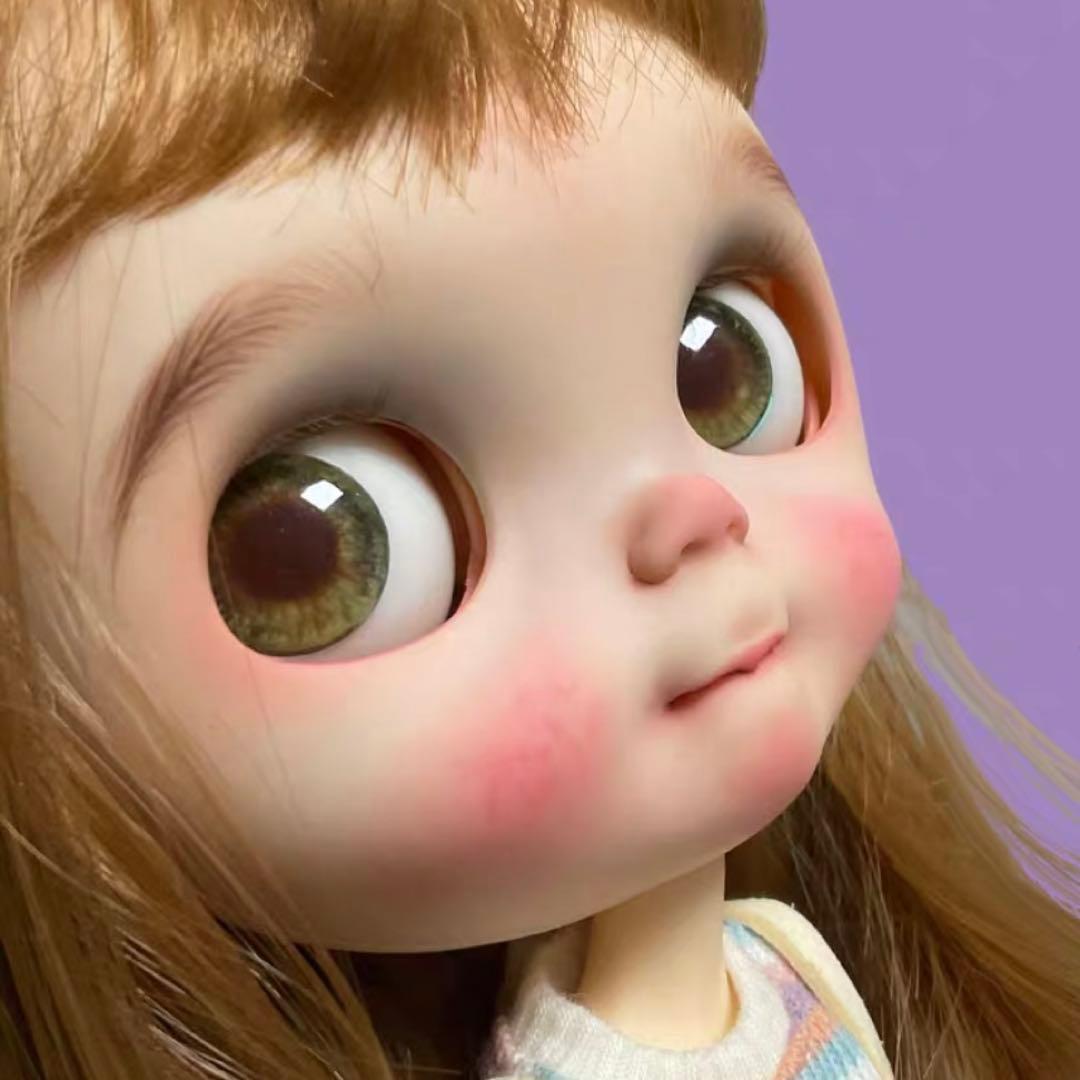 カスタムブライス フルセット 人形 子供 幼い かわいい 海外作家様 まんまる