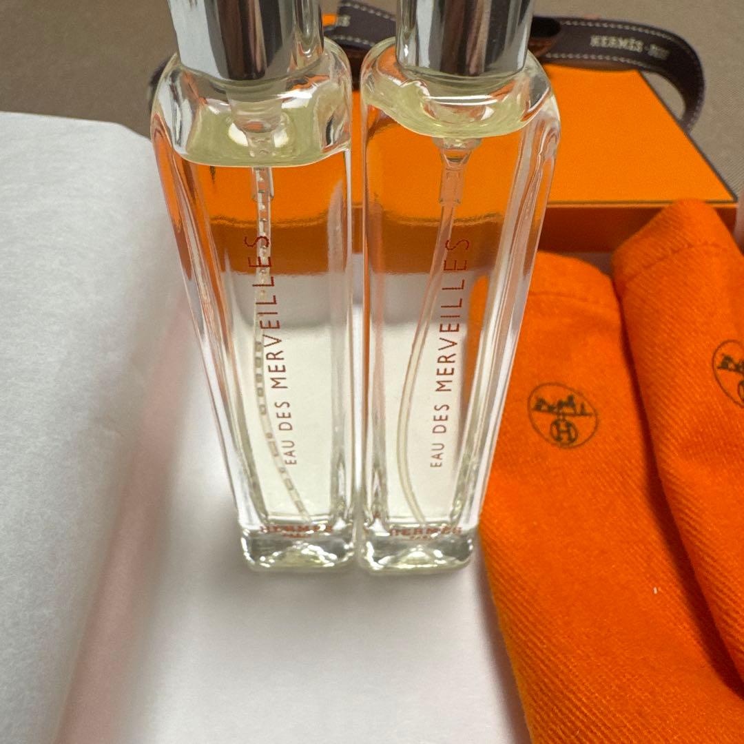 HERMES Eau de Toilette 15ml 2本セットBOX付