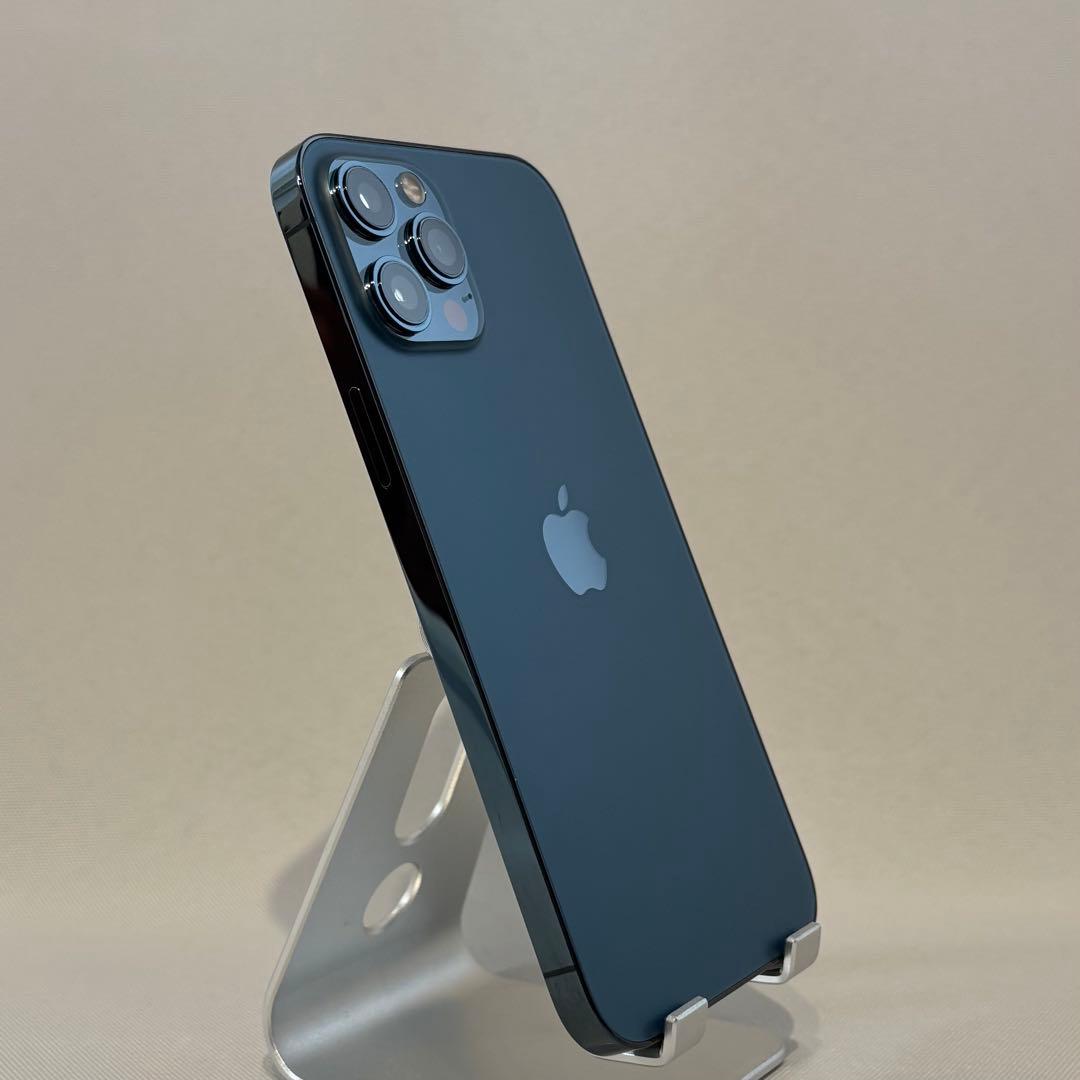『美品』iPhone 12 PRO MAX 128GB パシフィックブルー　本体
