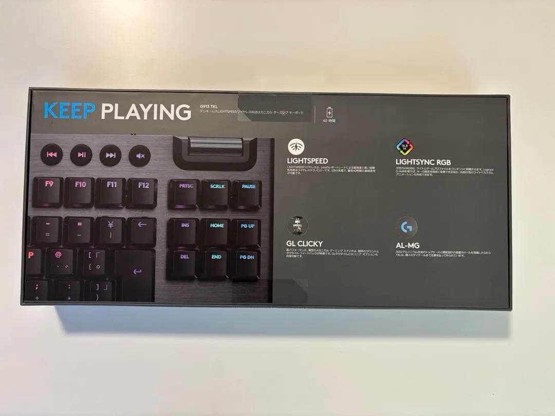 【新品未開封】Logitech G913 TKL ゲーミングキーボード
