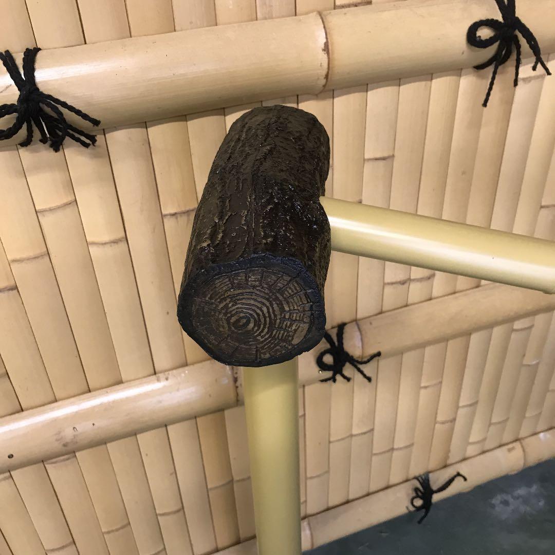 人工筧（クヌギ）