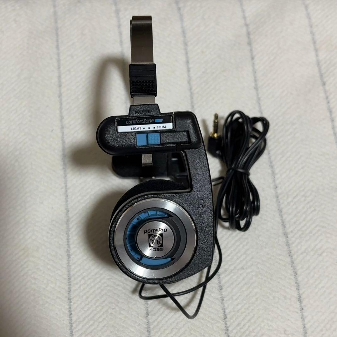 Koss PortaPro オープン型ヘッドホン Lightning変換アダプタ
