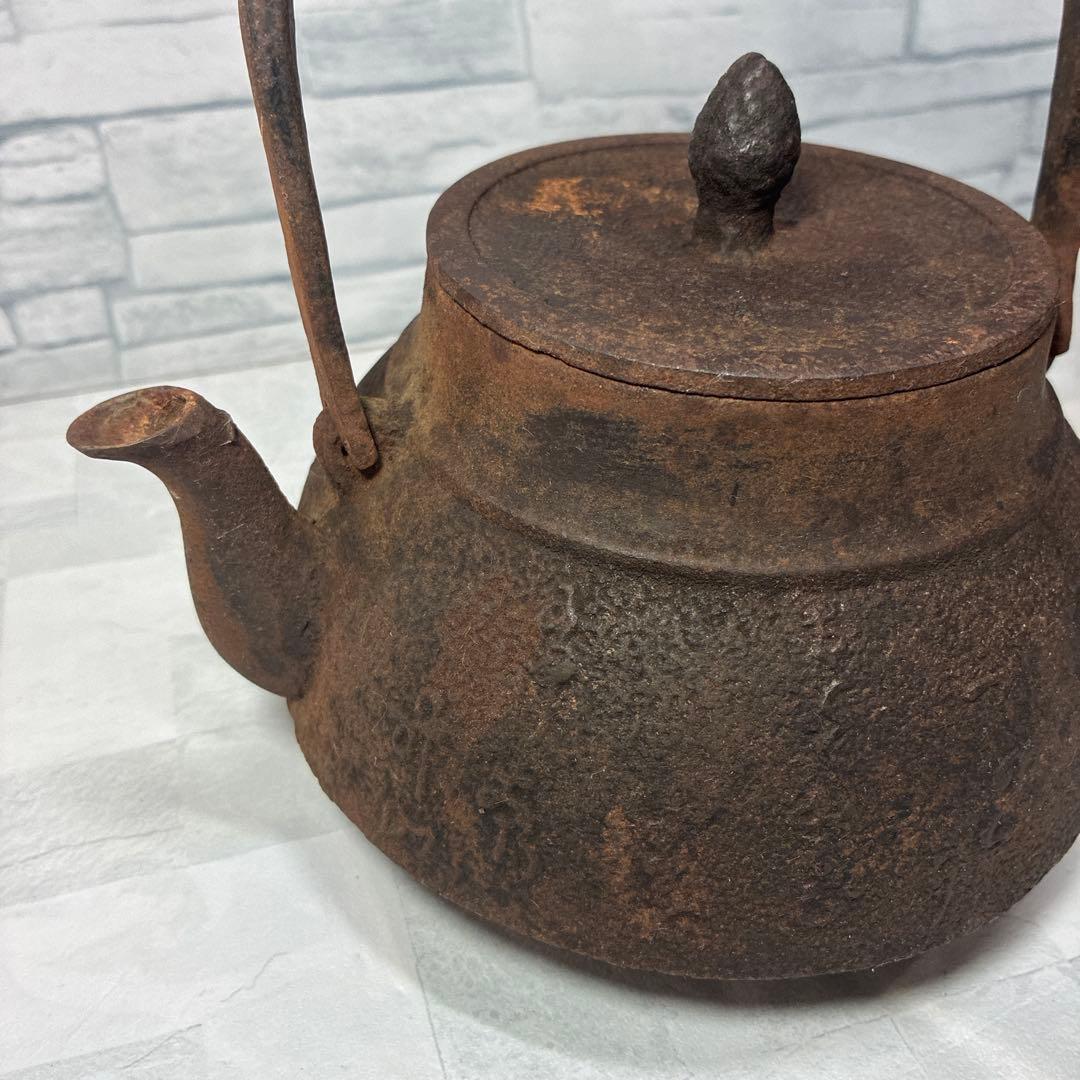 南部鉄器 鉄瓶 年代物 レトロ 錆あり