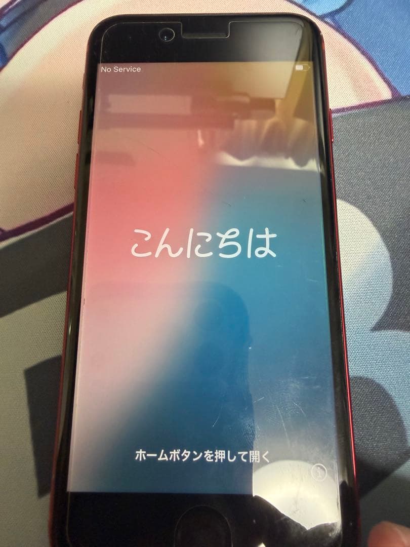Apple iPhone SE2 レッド SiMなし 64GB 画面割れ