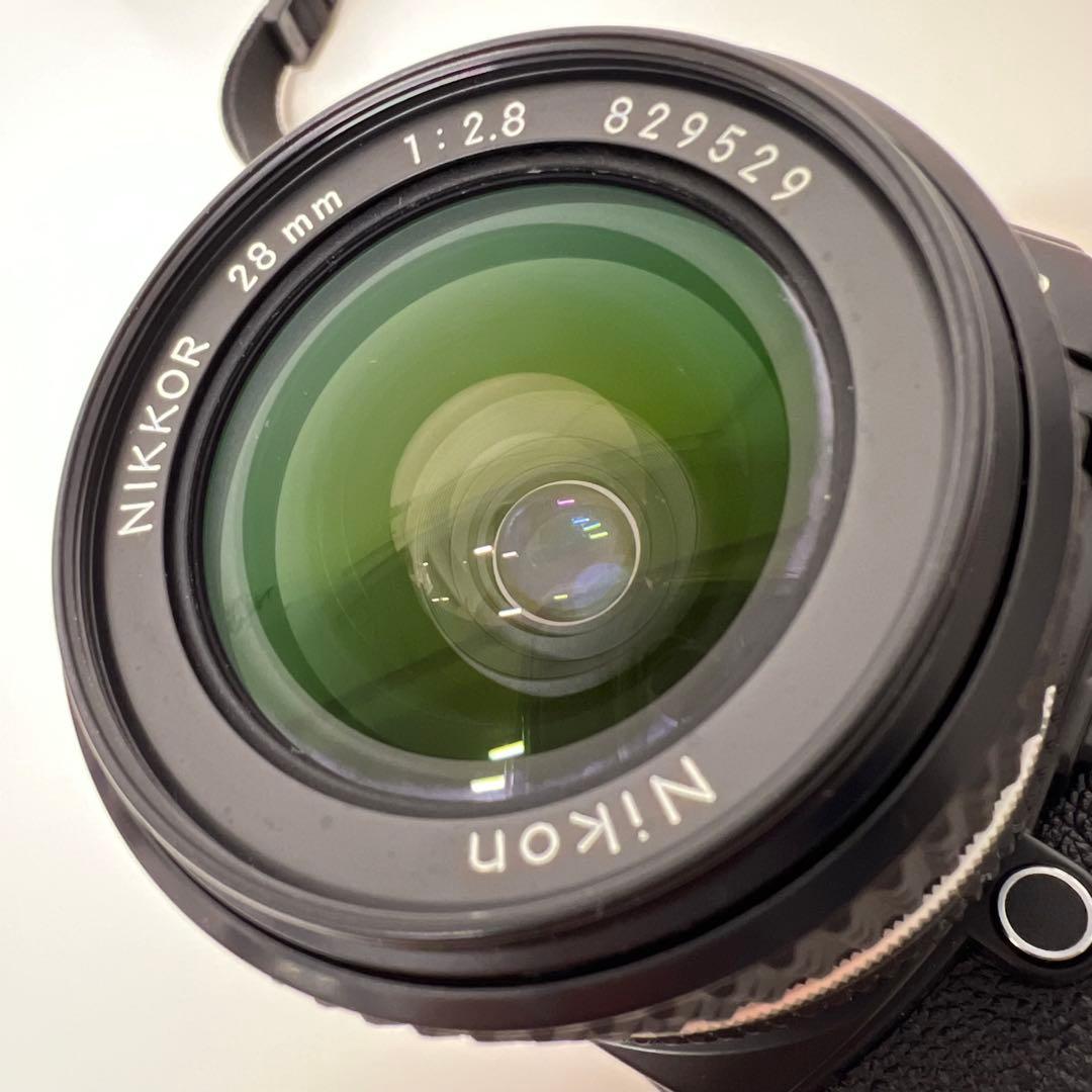 Nikon FM3A ブラック + NIKKOR 28mm F2.8 HN-2付