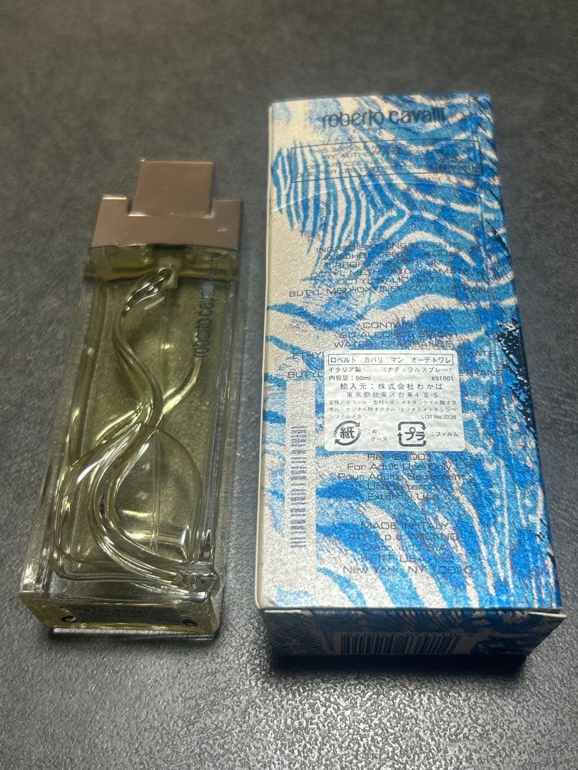 【新品未使用】レア✨️Roberto Cavalli Man 香水 男性用50ml