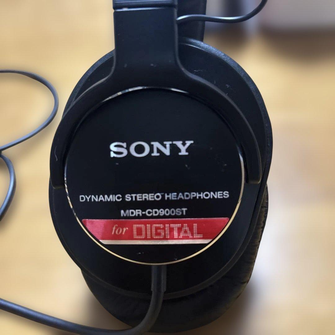 美品　SONY MDR-CD900ST 有線ヘッドホン