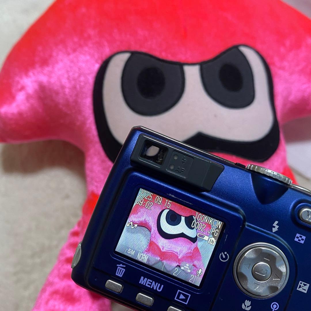 美品&動作品❤️NIKON COOLPIX E5200 5200 プラチナブルー