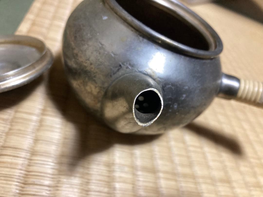 黄銅　急須