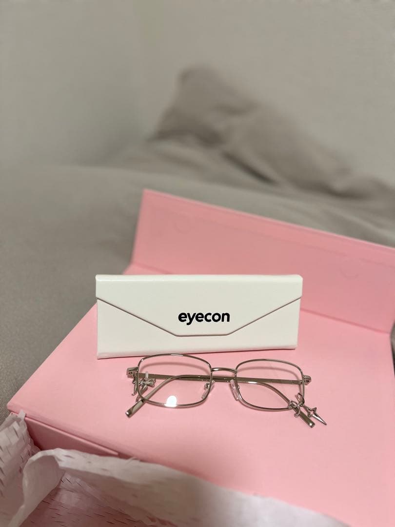 eyecon アイウェア　リムレス　メガネ