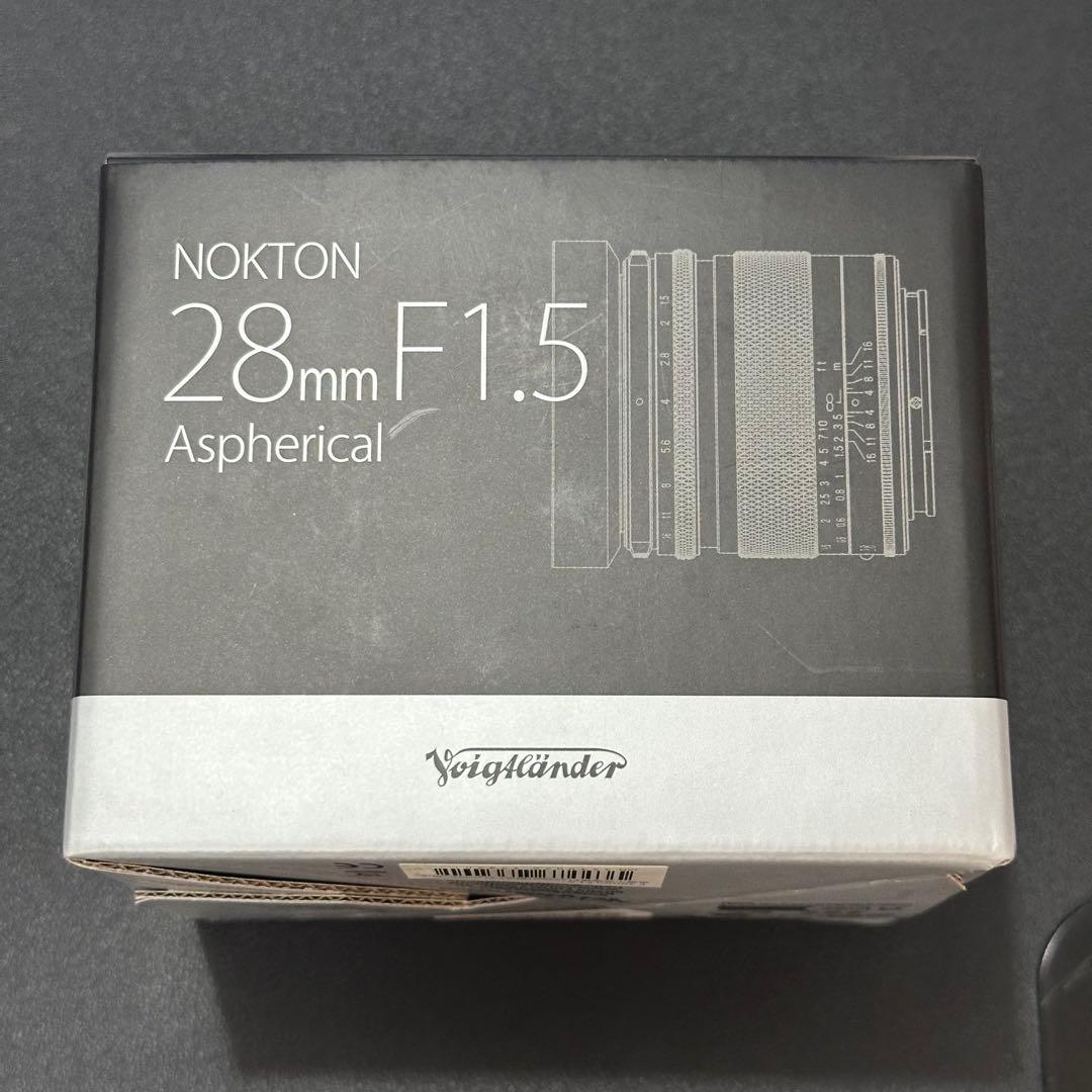 Nokton 28mm F1.5 aspherical ソニーEマウント