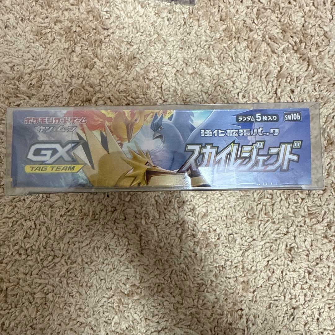 ポケモンカードゲーム　スカイレジェンド　box　未開封　シュリンク付き
