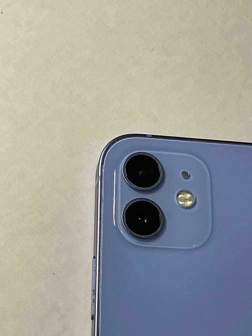 iPhone 12 パープル 、未使用ケース付き、美品