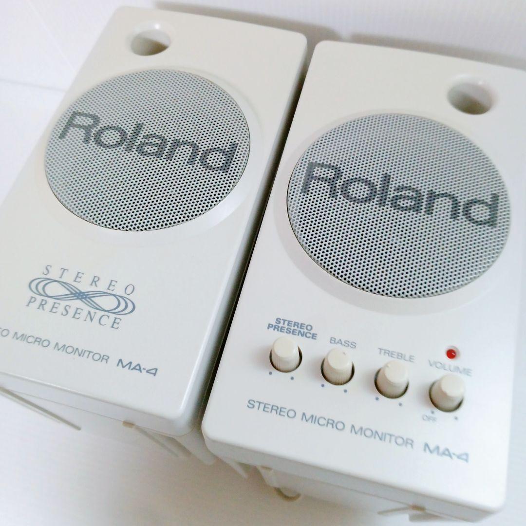 Roland MA-4 ステレオ　モニタースピーカー ペアセット ローランド