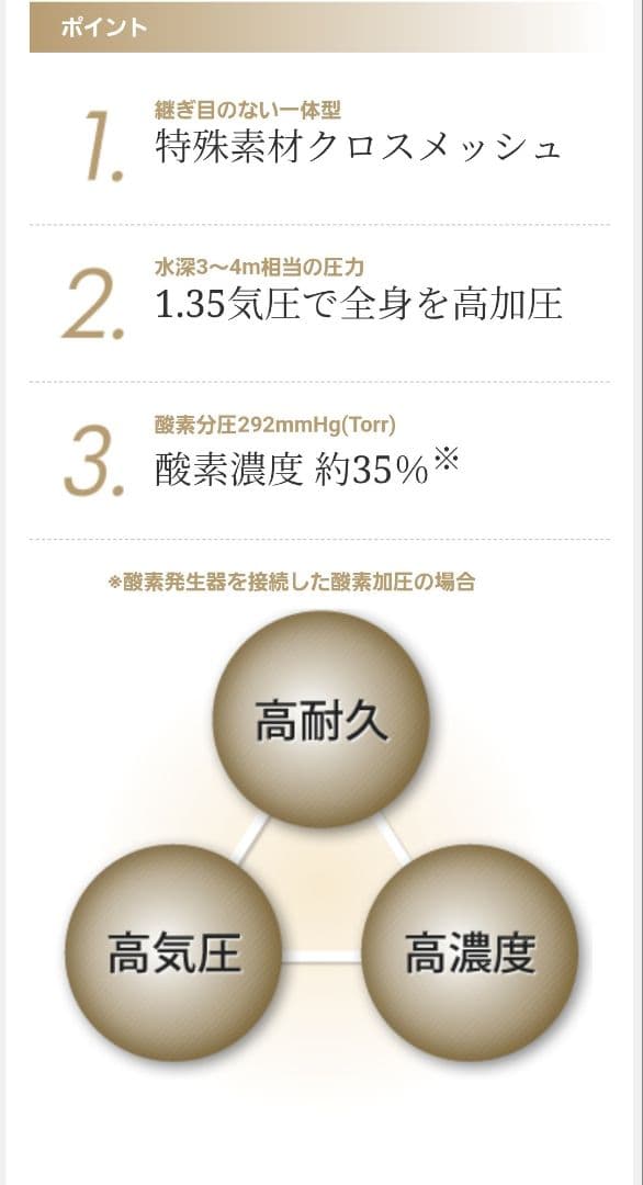 酸素カプセル　ソフトタイプ　アジャストO2