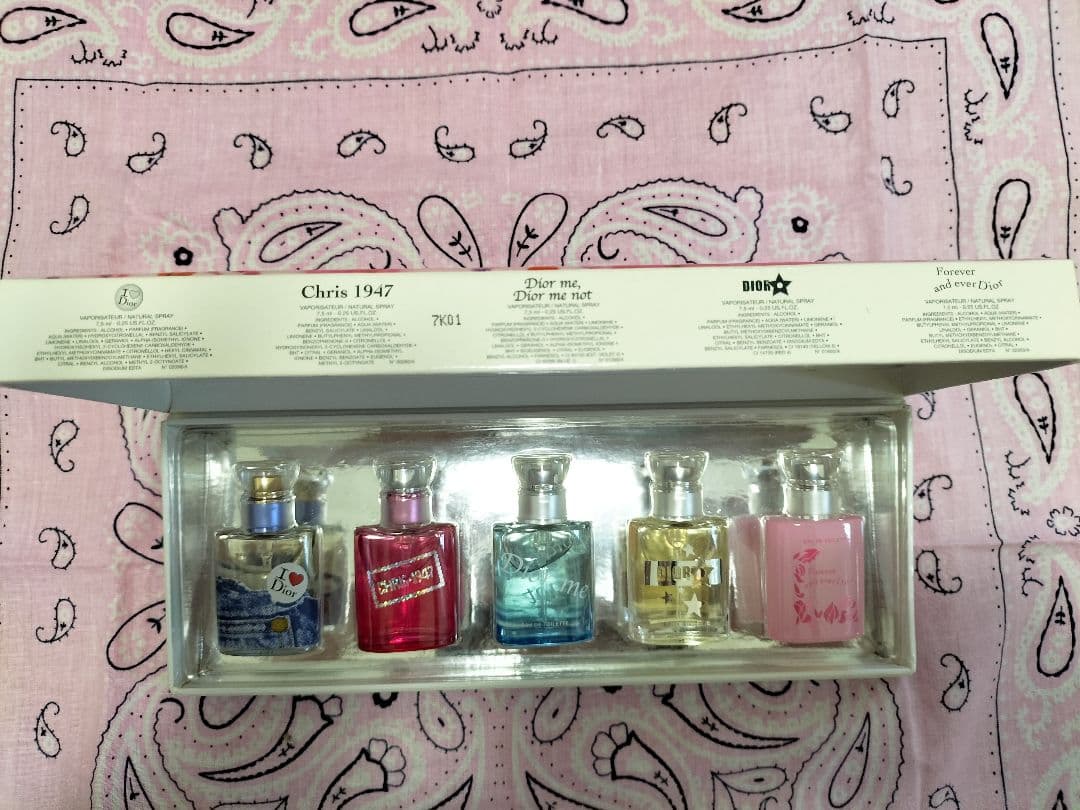 Dior　voyage　ミニボトル　人気香水　5本セット
