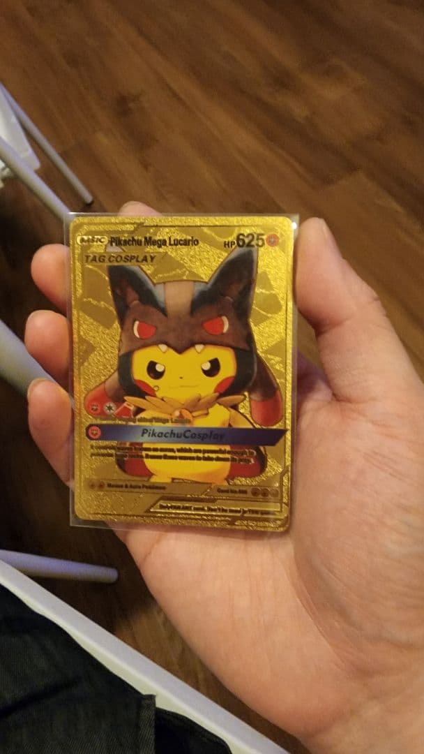 海外版 Pikachu Mega Lucario コスプレカード