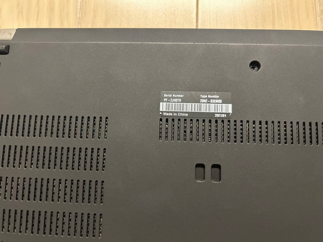 ThinkPad ノートPC ブラック