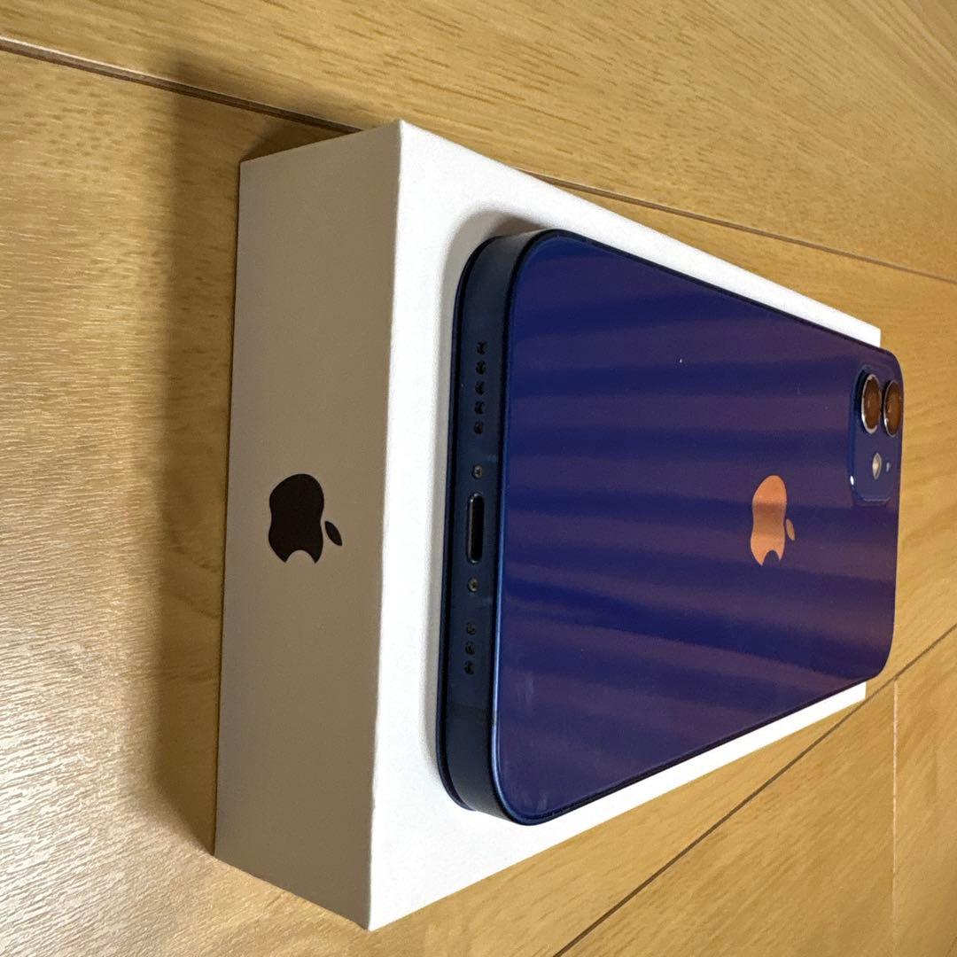 Apple iPhone 12 ブルー 本体 箱付き