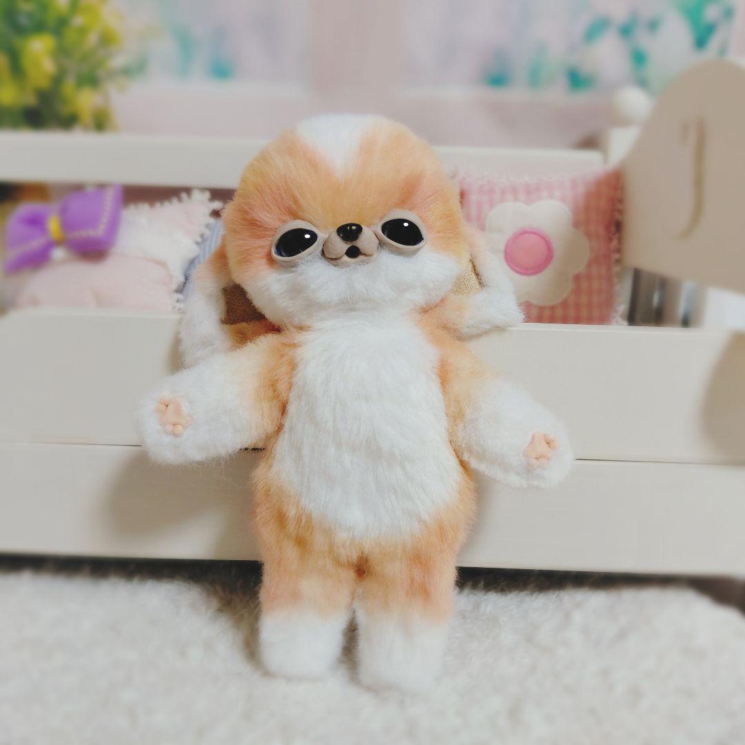 チワボボちゃん 　おしゃぶり付き　アートドール　ぬいぐるみ