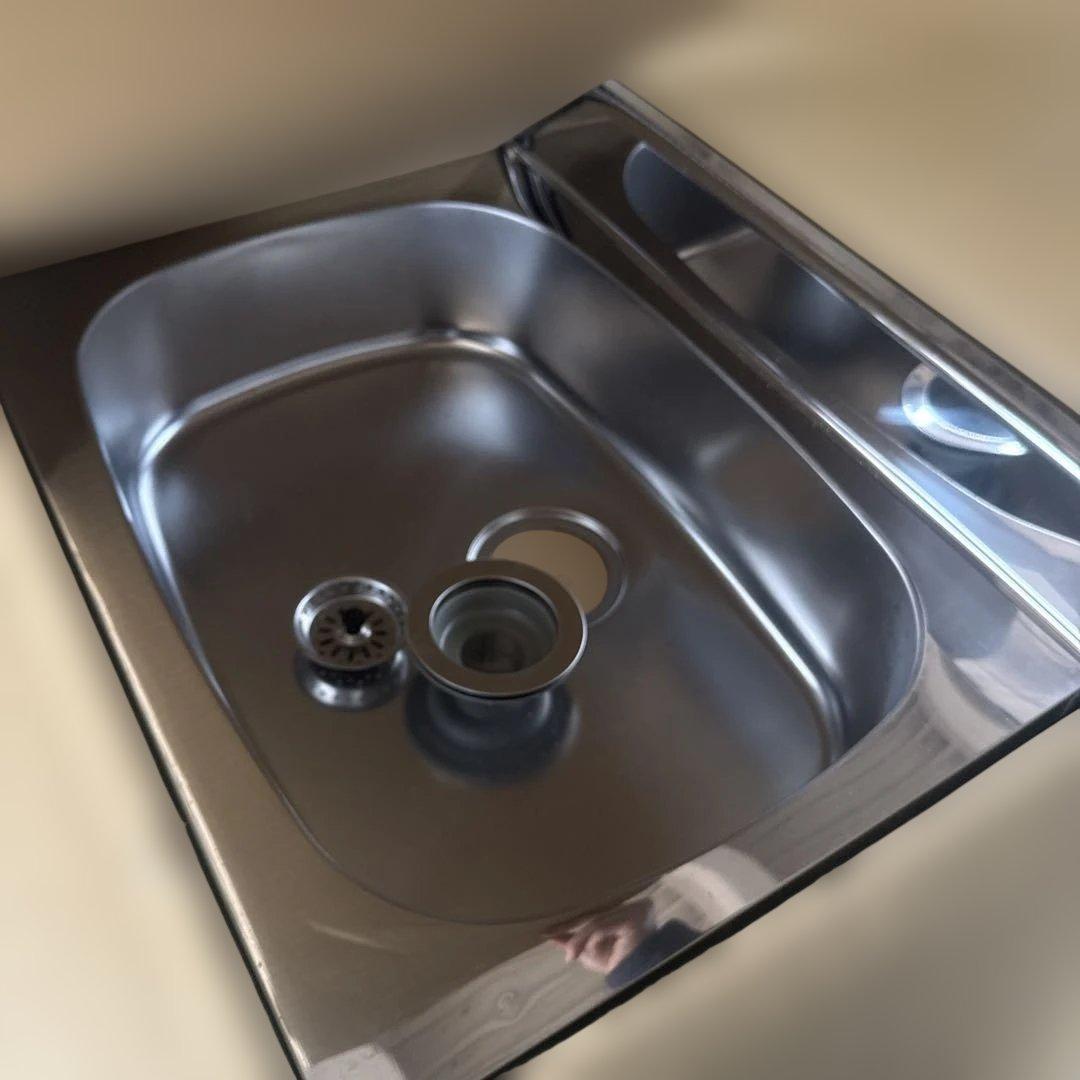 新品未使用 azuma 組立式業務用ステンレス流し台 skp1-600長期保管品