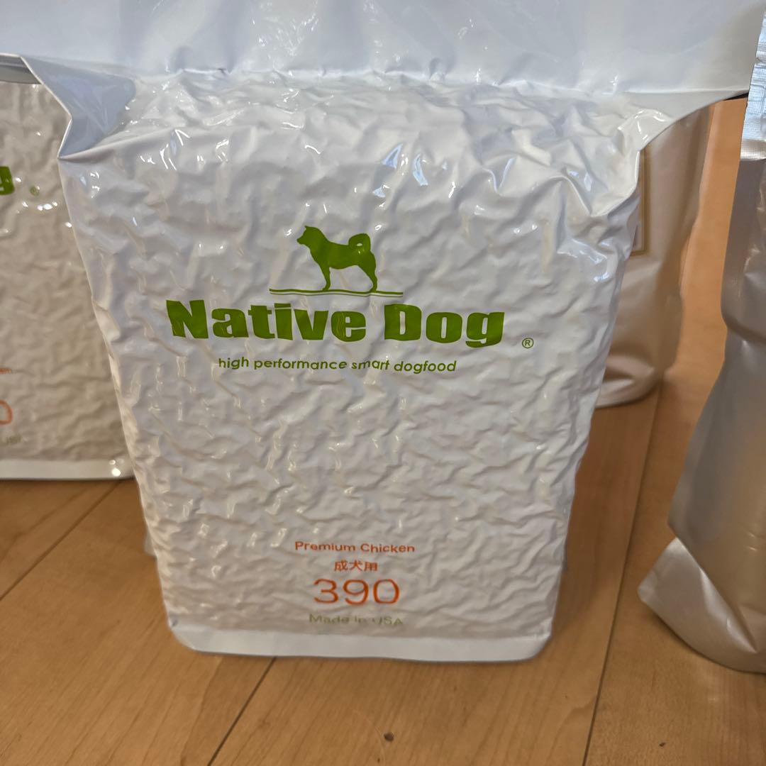 Native Dog プレミアムチキン ドライフード3袋　ミルコナ　2袋