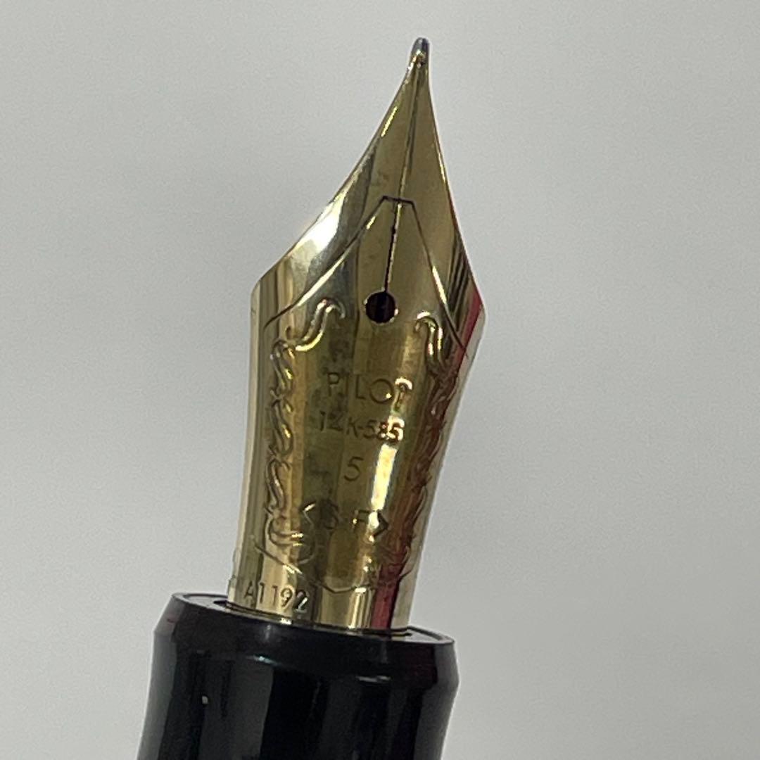 【M】PILOT 万年筆CUSTOM74 ペン先程14K
