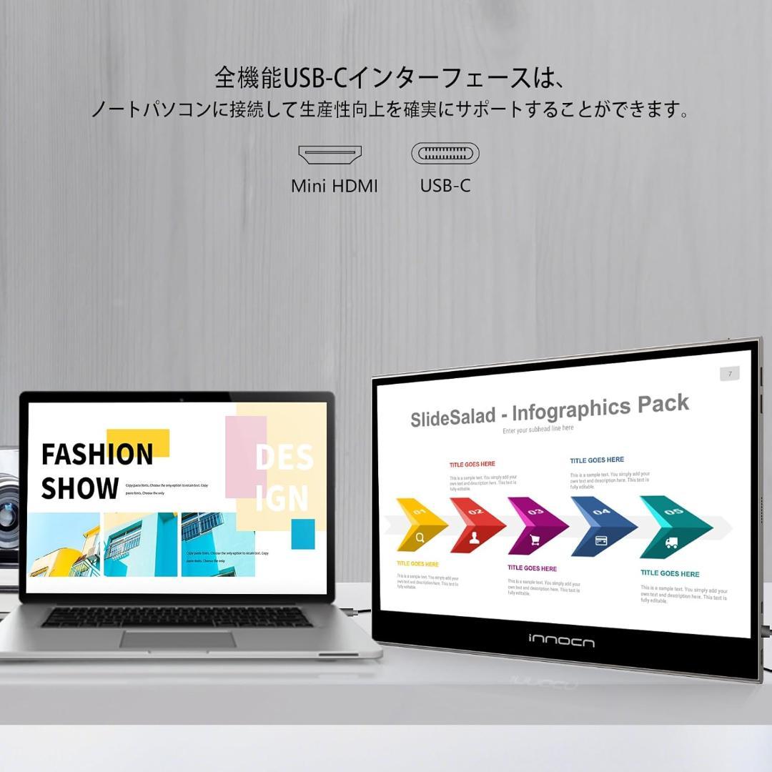 INNOCN 13K1F 13.3インチ モバイルモニター 有機el フルHD