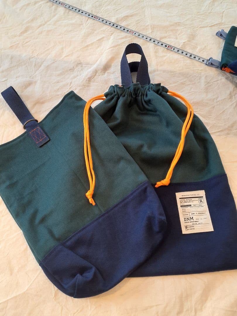 入学セット　入学準備　レッスンバック　ランチマット　上履きいれ