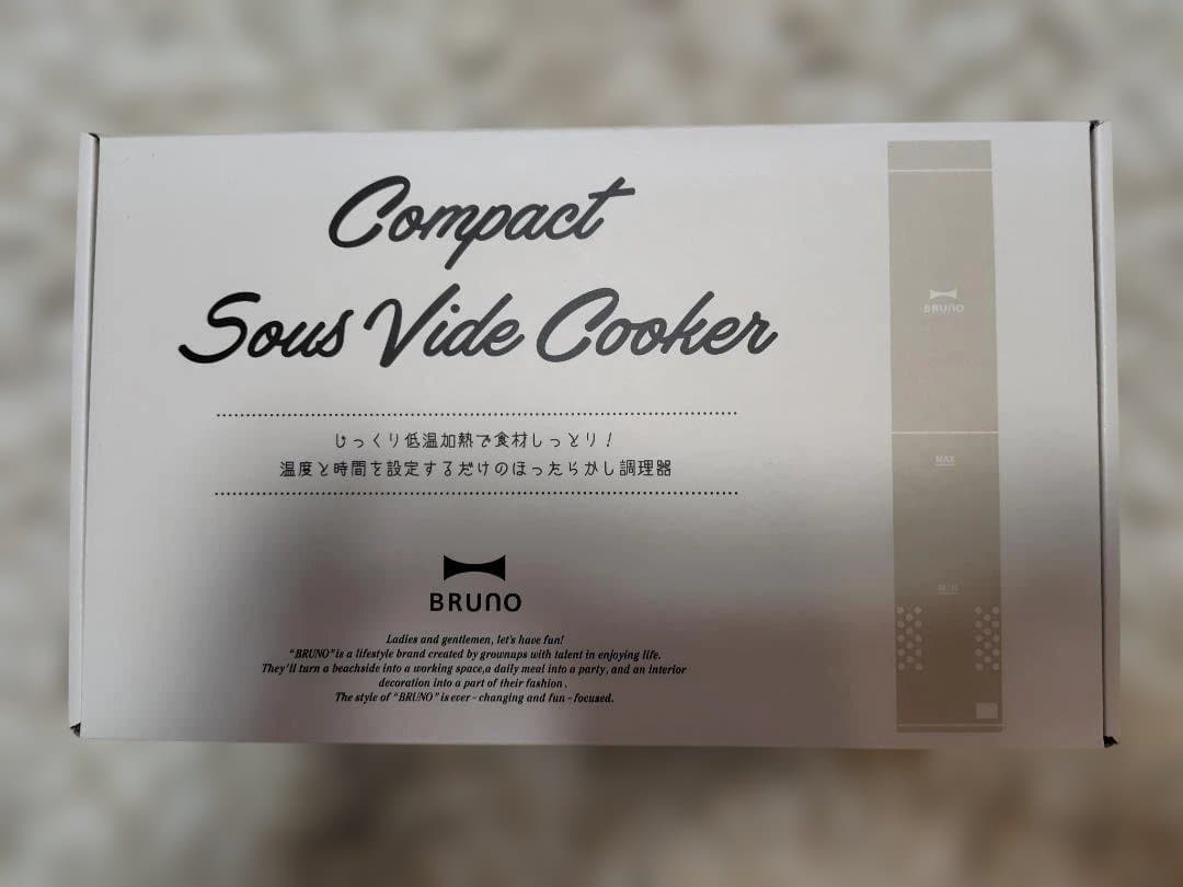キッチン家電 BRUNO Compact Sous Vide Cooker BOE099