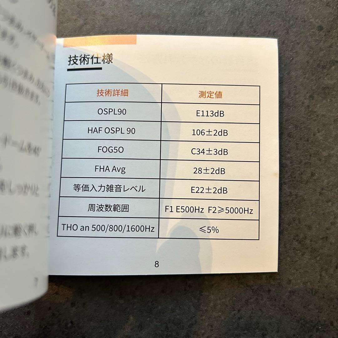 新品未使用【集音器】高齢者 補聴器 イヤホン 軽量 介護用品 両耳 急速充電