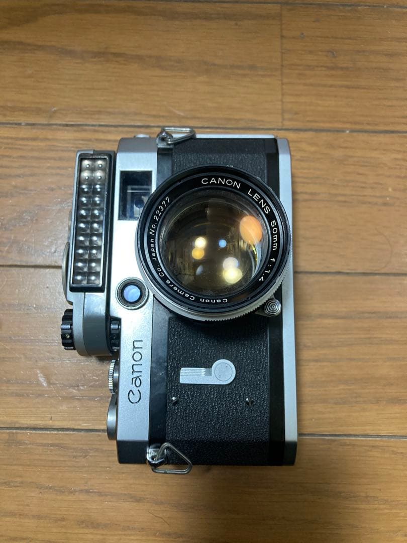 Canon Ｐレンジファインダーカメラ 50mm f/1.4 露出度付