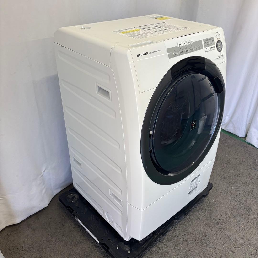 289❤️　ドラム式洗濯機　SHARP　7キロ　乾燥　一人暮らし　中古　設置無料