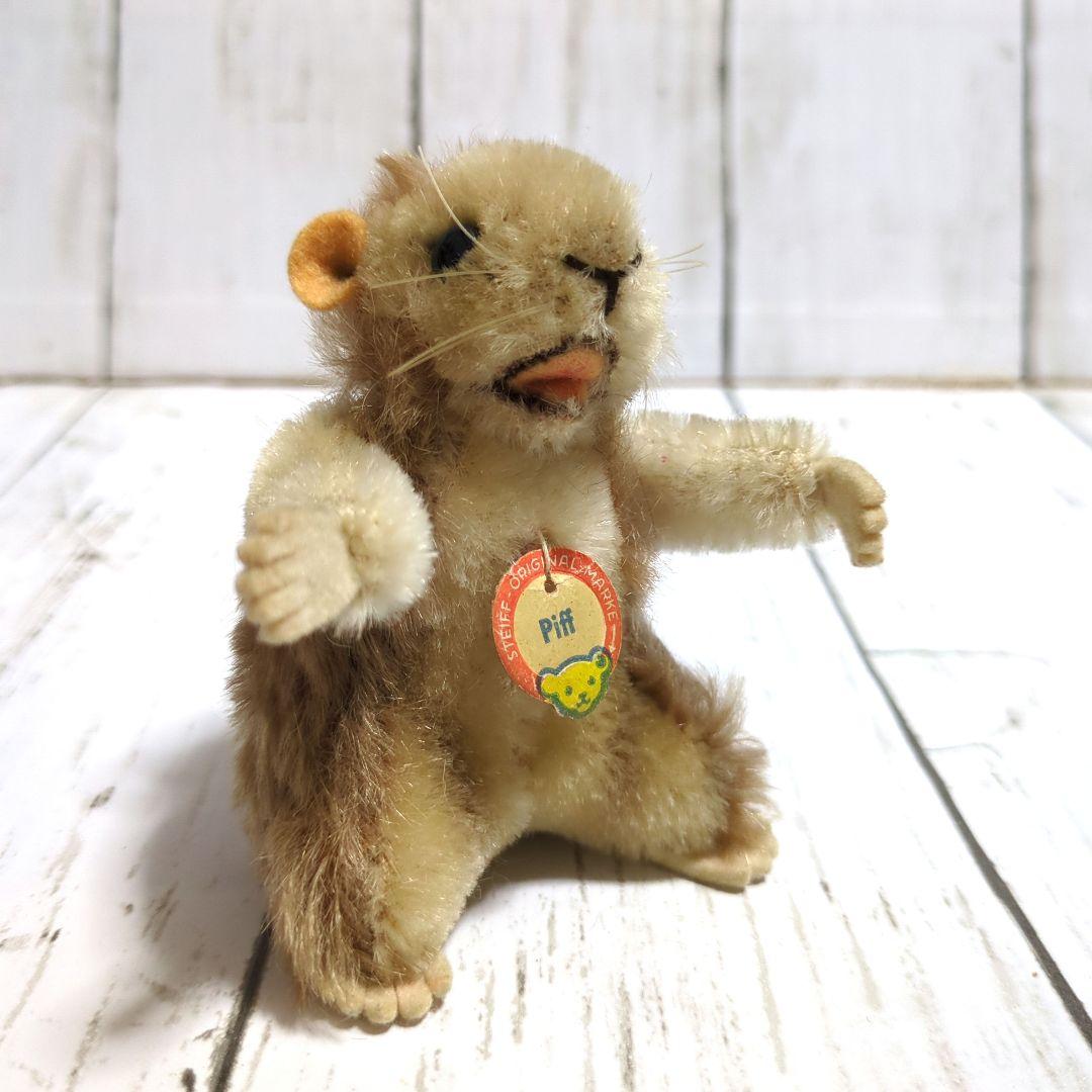 シュタイフ マーモットのPiff ヴィンテージ Steiff ドイツ