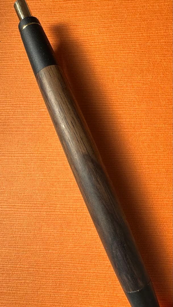 野原工芸 黒柿 スリムボールペン