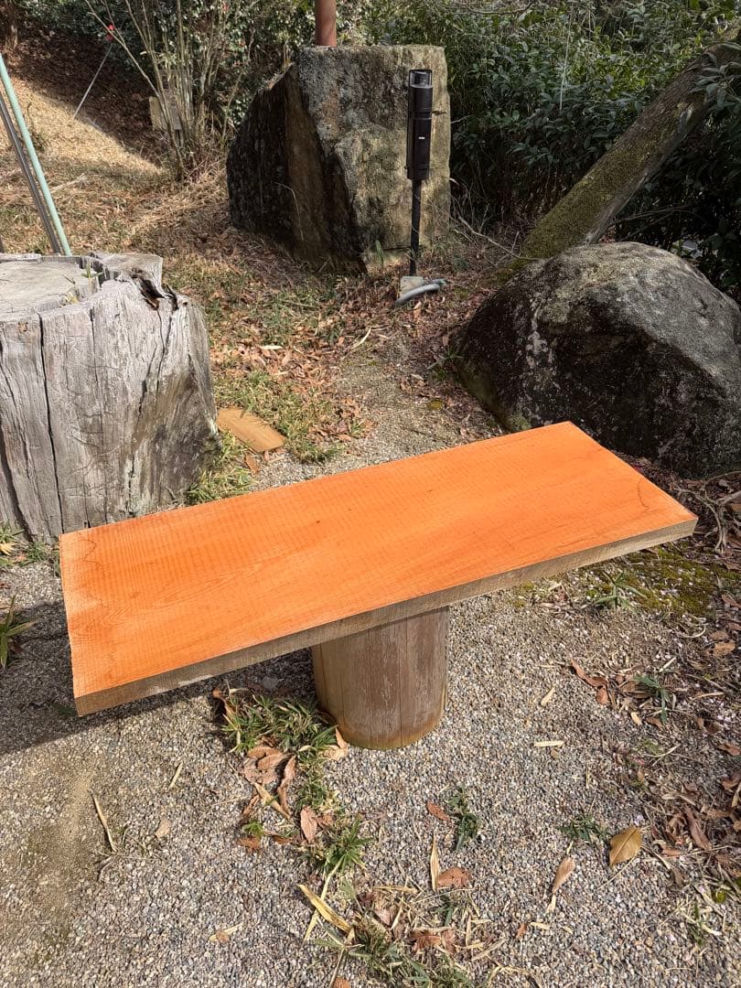 国産欅の一枚板　テーブル/無垢材/天板/DIY/店舗什器/木材/ハンドメイド