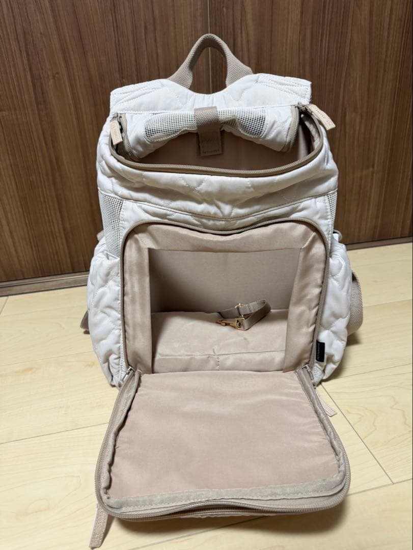 ペットパラダイス ハグ&リュック 《ナチュラルキルト》S 超小型犬