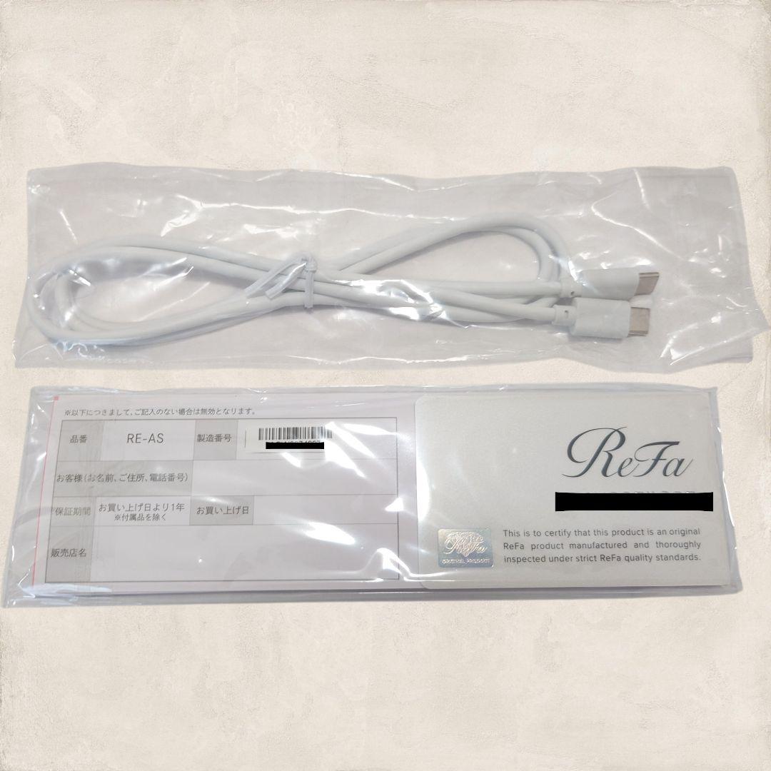 ✨本体未使用級✨ リファ フィンガーアイロン ST RE-AS-02A ホワイト