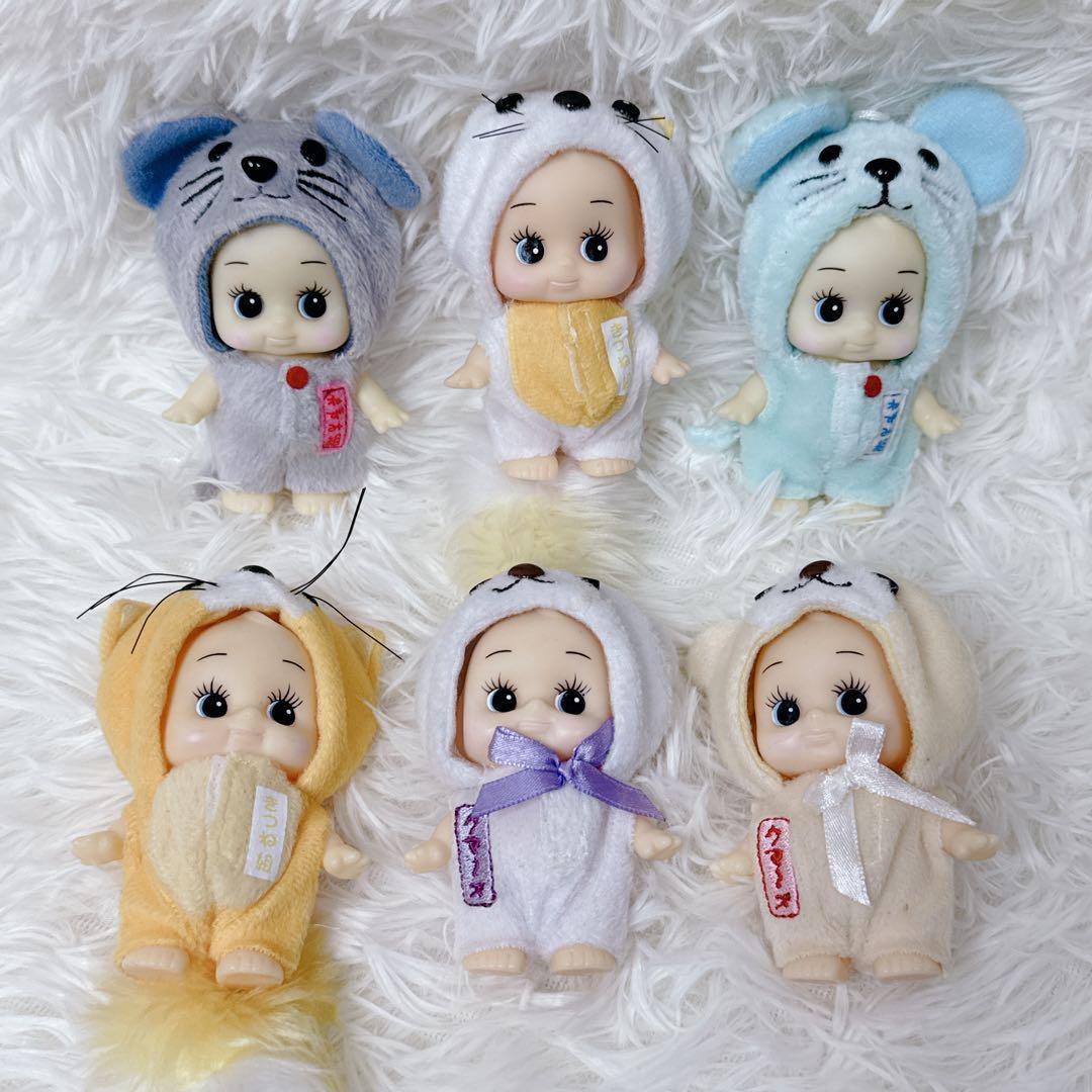 【希少】 キューピー 6体まとめ ソフビ人形 着ぐるみ コラボ レア 限定