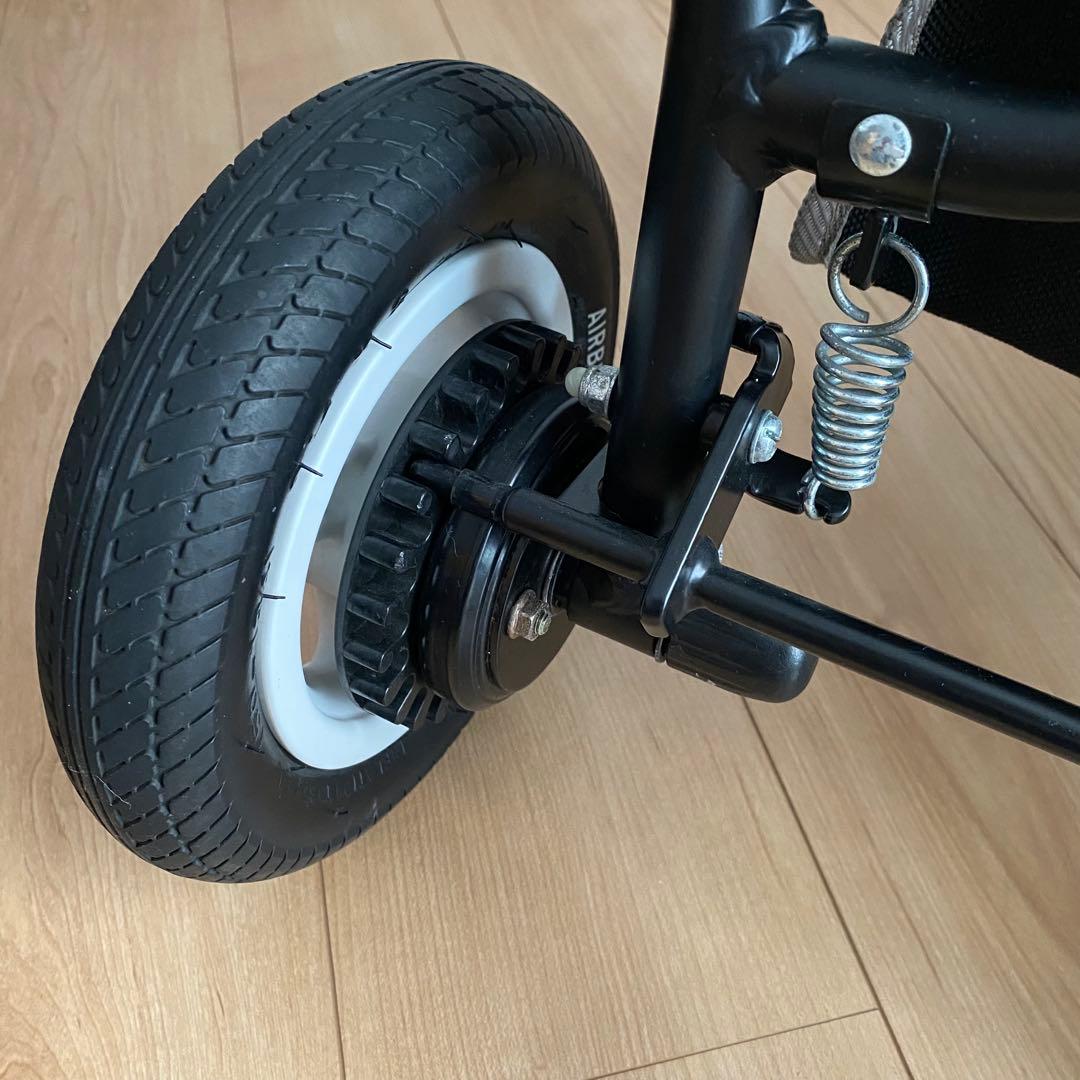 【美品】エアバギー ブラック AIRBUGGY フレームのみ　ペットカートにも