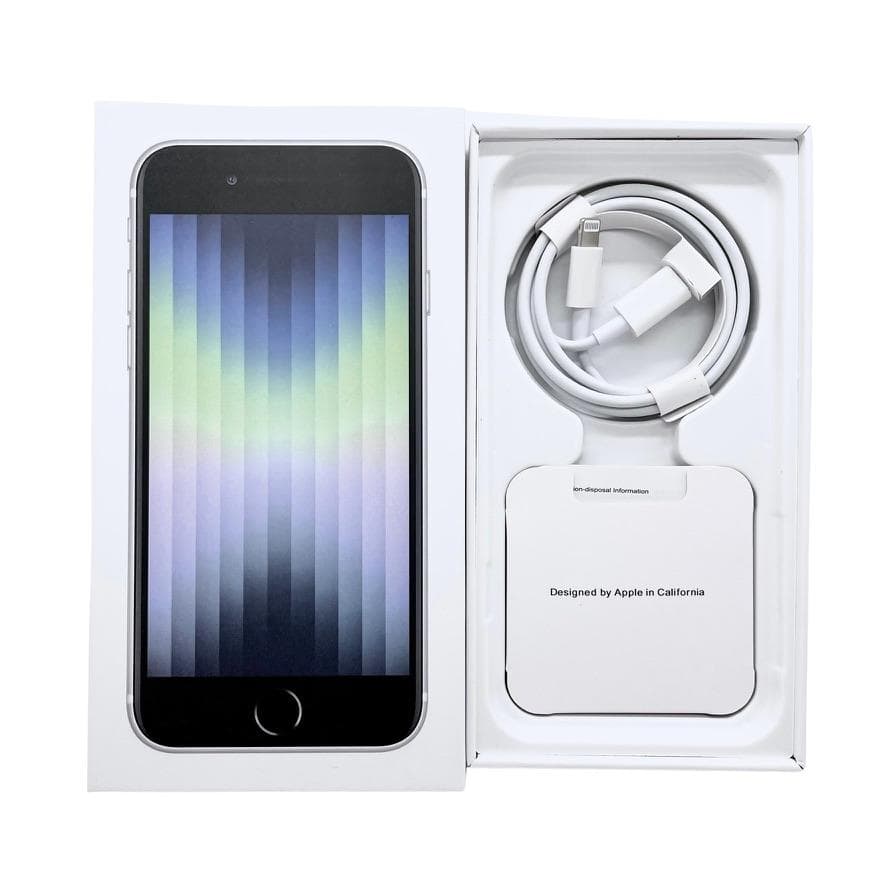 iPhone SE3 128GB SIMフリー純正バッテリー100%