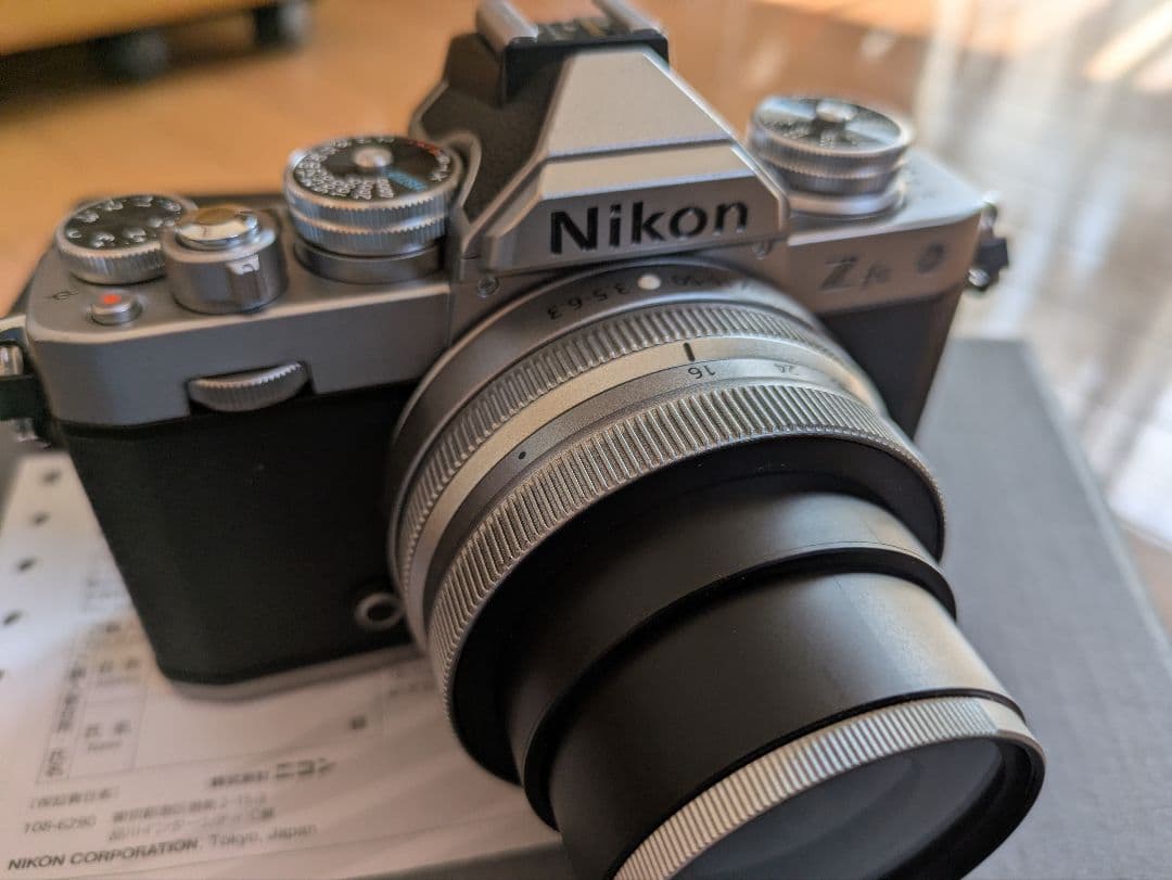 Nikon Zfc 16-50 VR レンズキット シルバー