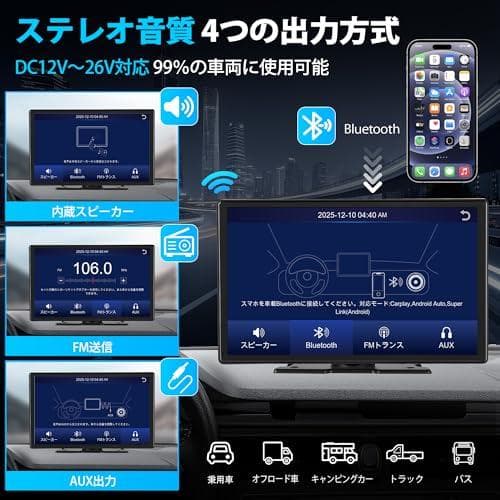 新品 ディスプレイオーディオ 9インチ CarPlay & Android Au